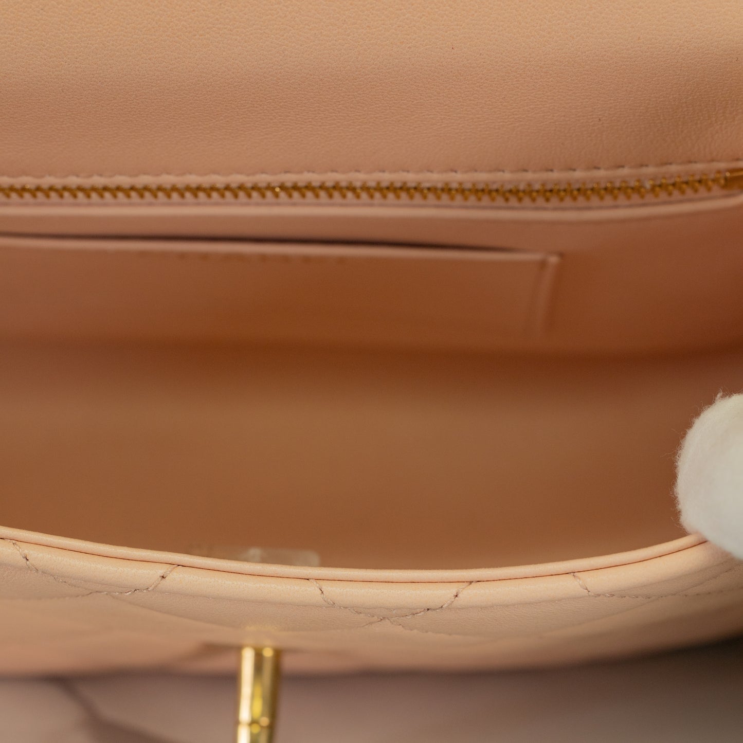 Chanel 24C mini Flapbag with Handle Light Pink
