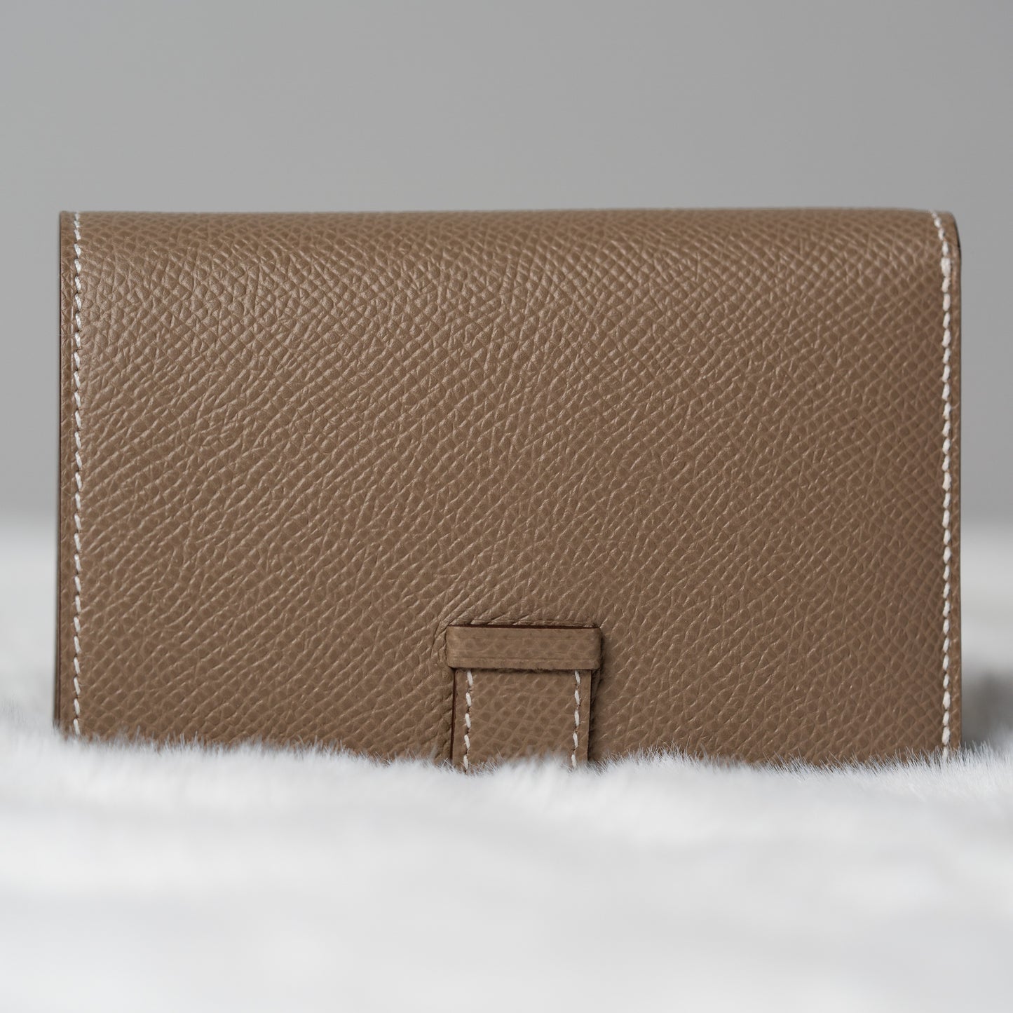 Hermes Bearn Wallet Combined Epsom Calfskin 18 etoupe