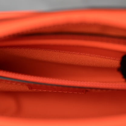 GG Rubber-Effect Belt Bag - Orange