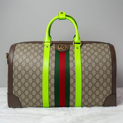 Gucci Savoy Medium Duffle Bag - Green