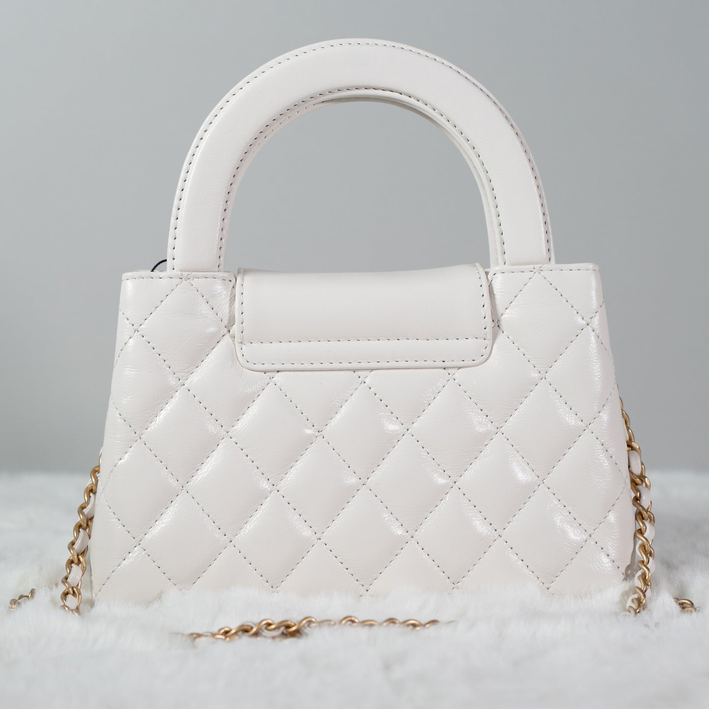 Chanel Kelly Nano 24P, White