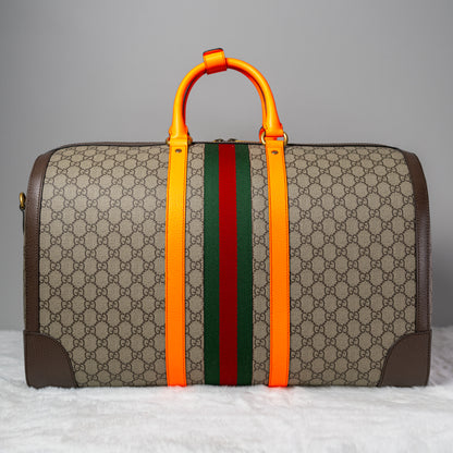 Gucci Savoy Medium Duffle Bag - Orange