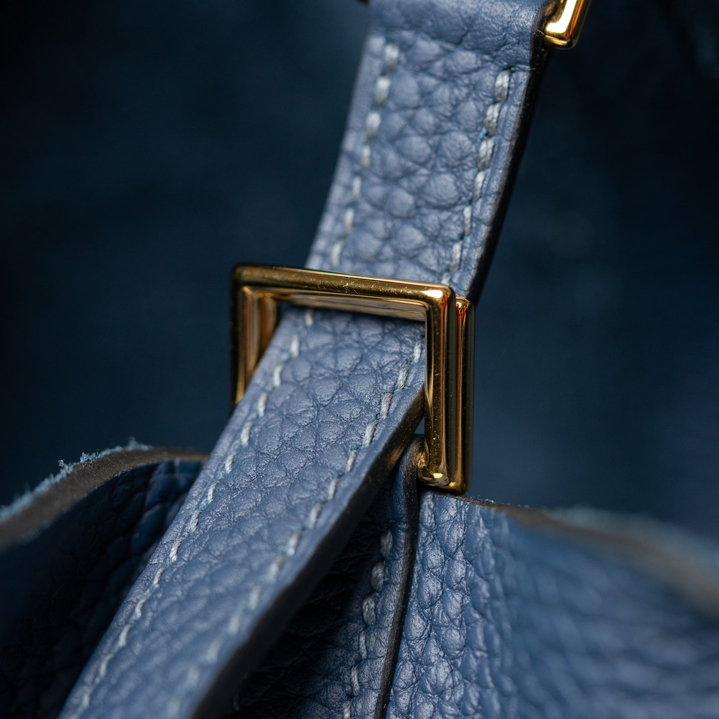 Hermes Picotin Lock 22 - Bleu De Prusse