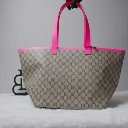 Gucci Totissima Medium Tote Bag - Pink