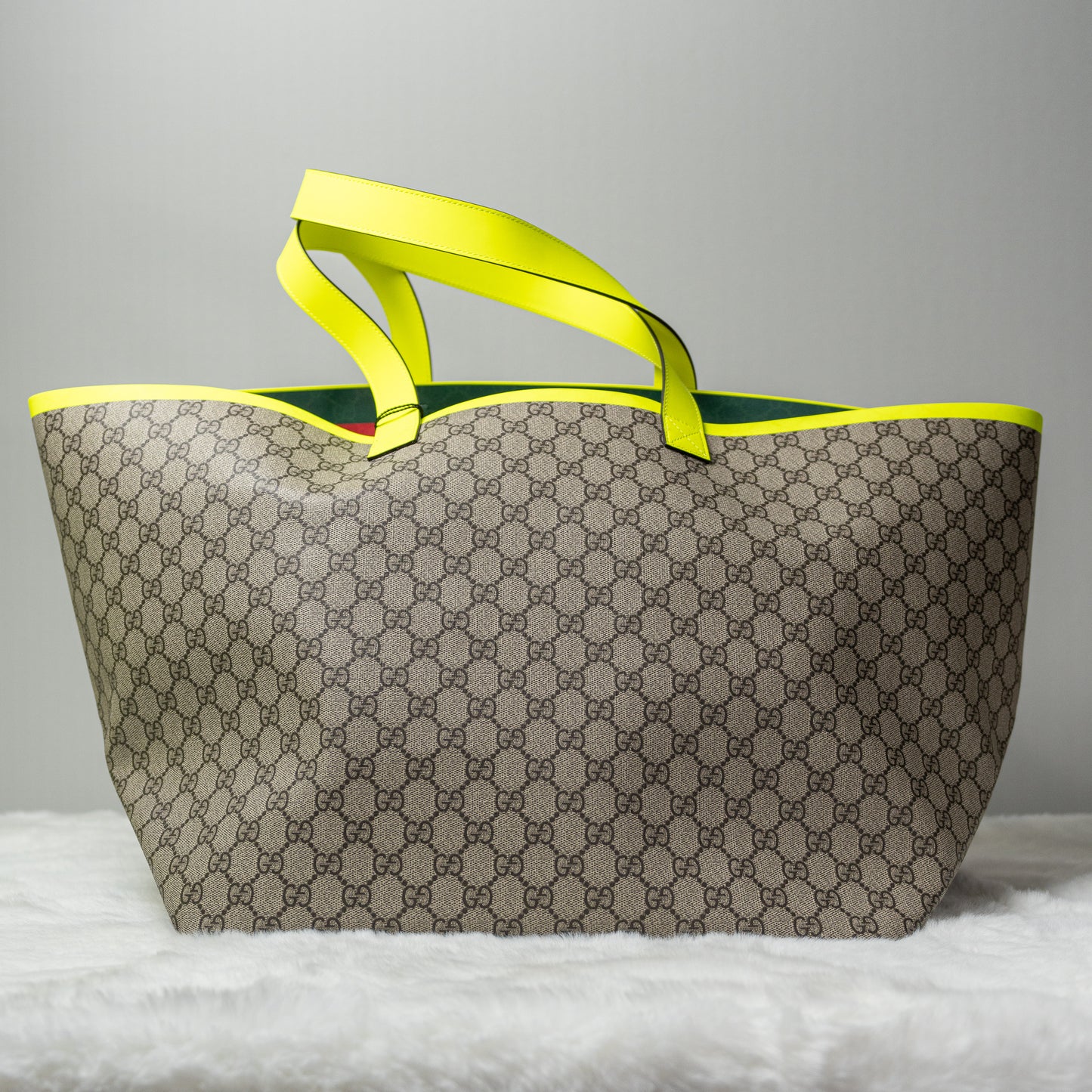 Gucci Totissima Large Tote Bag - Yellow