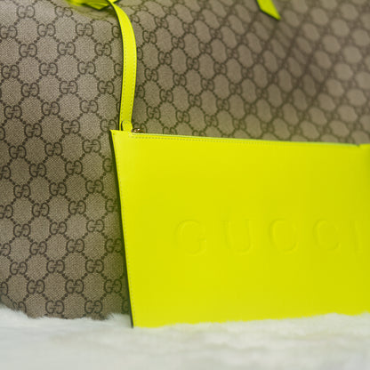 Gucci Totissima Large Tote Bag - Yellow